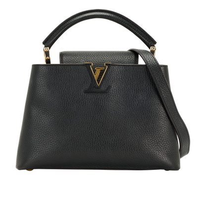 Capucines BB, &pound;1,900, Handbags, Black, Leather, Front view